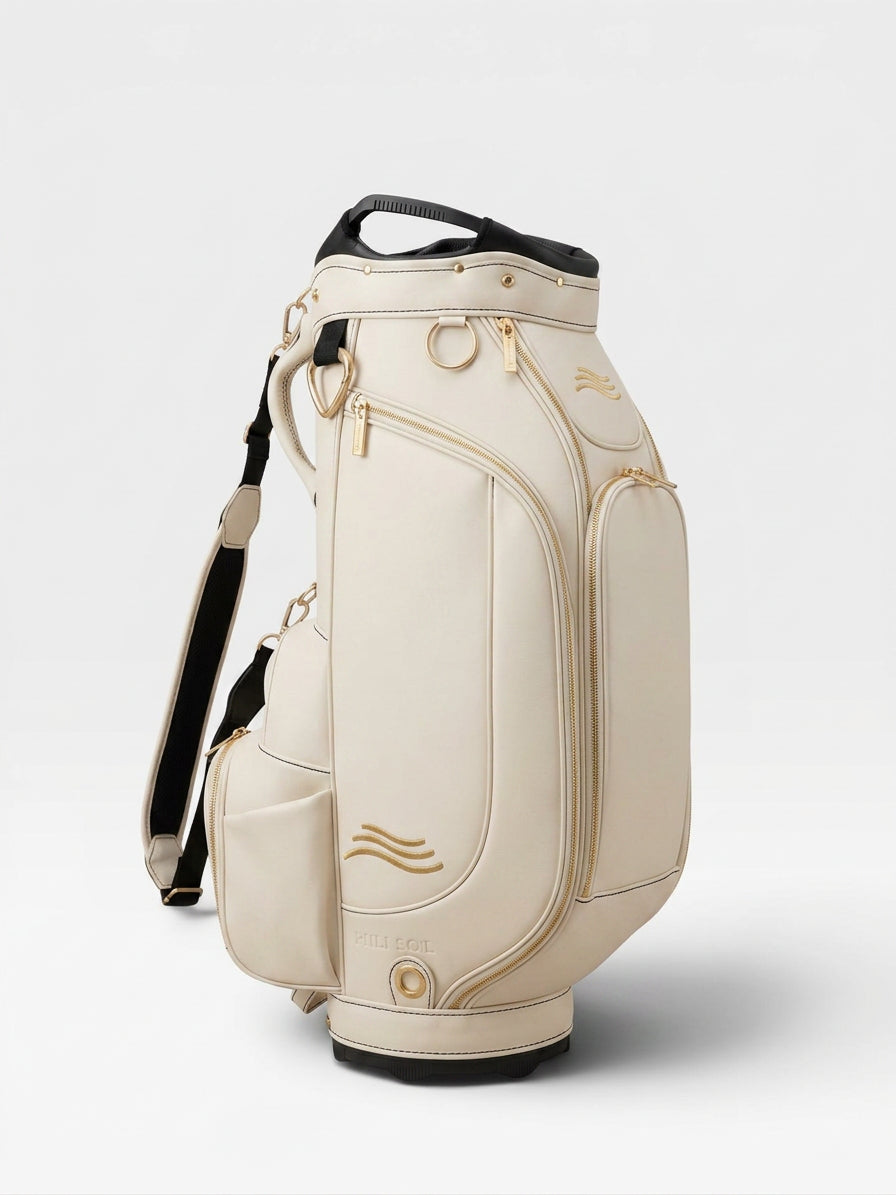 ORKAI Spyhop luxury golf cart bag in White