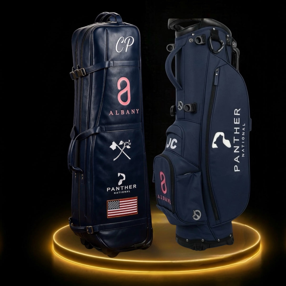 The ORKAI™️Custom Elite Series PU Leather Travel Bag