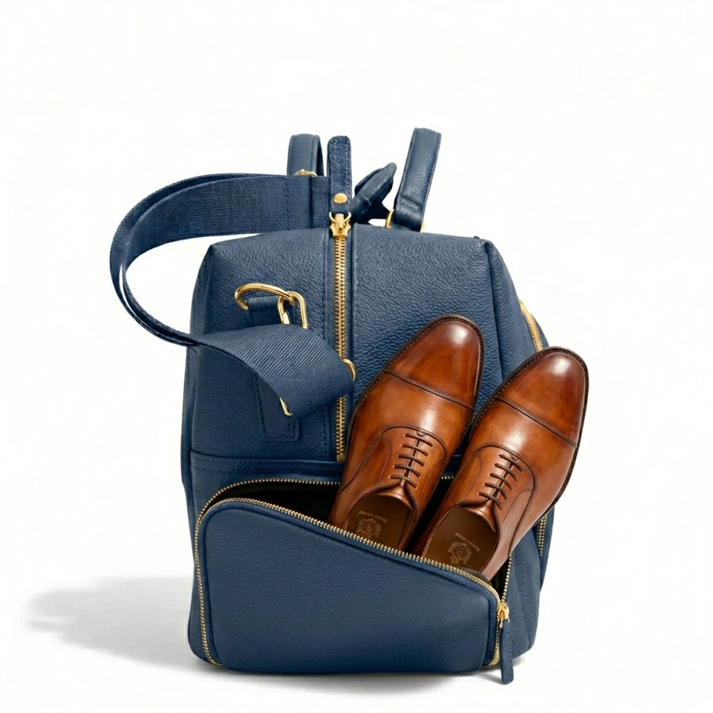 Estate Blue - shoe compartment