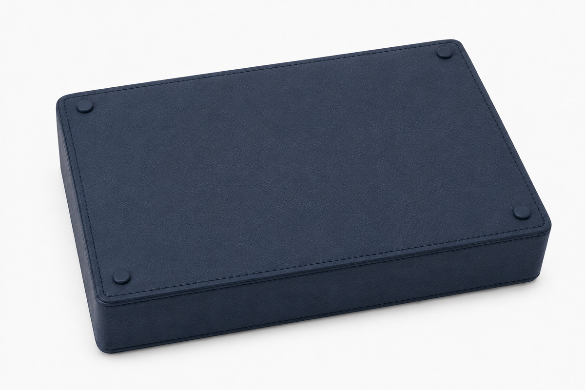 ORKAI Collector Case Estate Blue base with protective feet